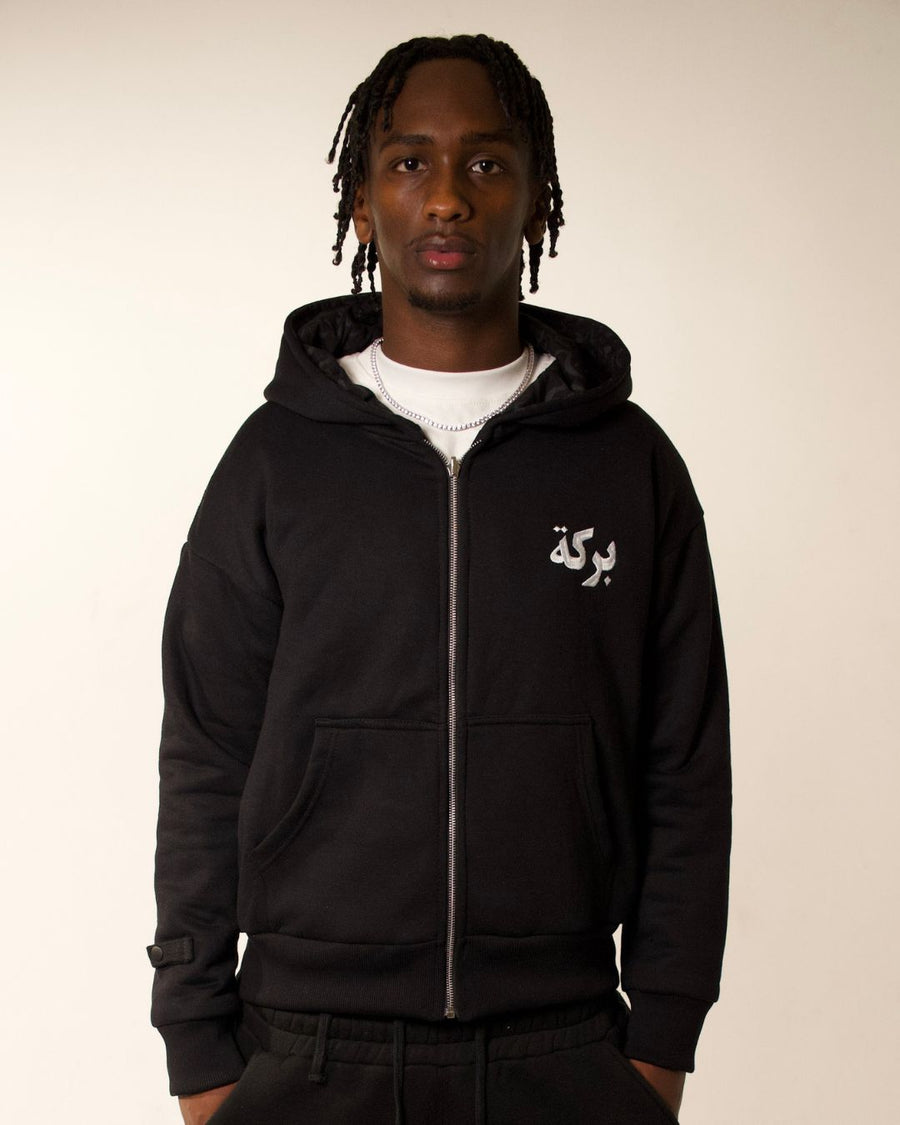 SALAH ZIP-UP [MECCA BLACK]