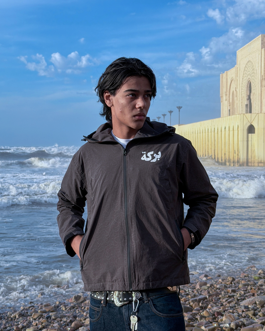 "dua" raincoat