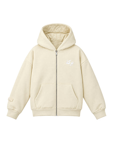 SALAH ZIP-UP [MEDINA CREAM]