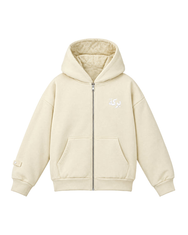 SALAH ZIP-UP [MEDINA CREAM]