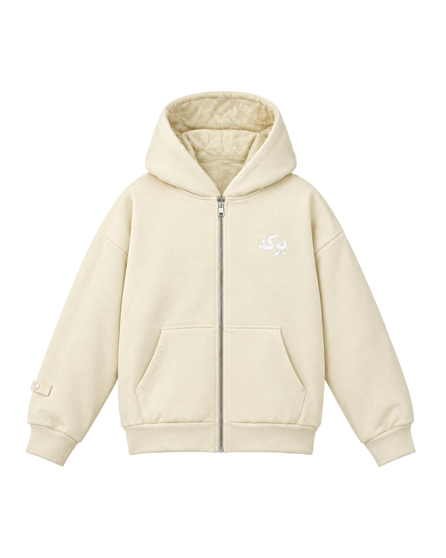 SALAH ZIP-UP [MEDINA CREAM]