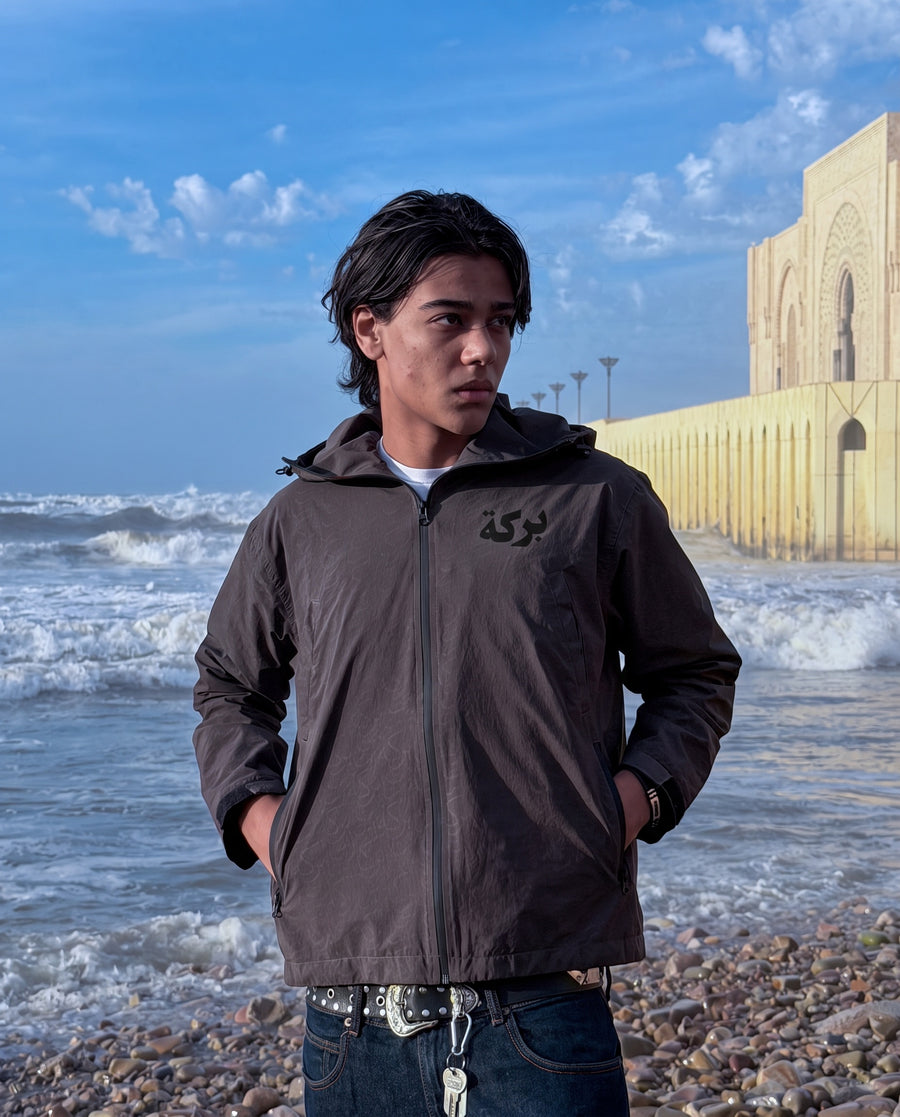 "dua" raincoat