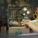 Calendar Message Note Board